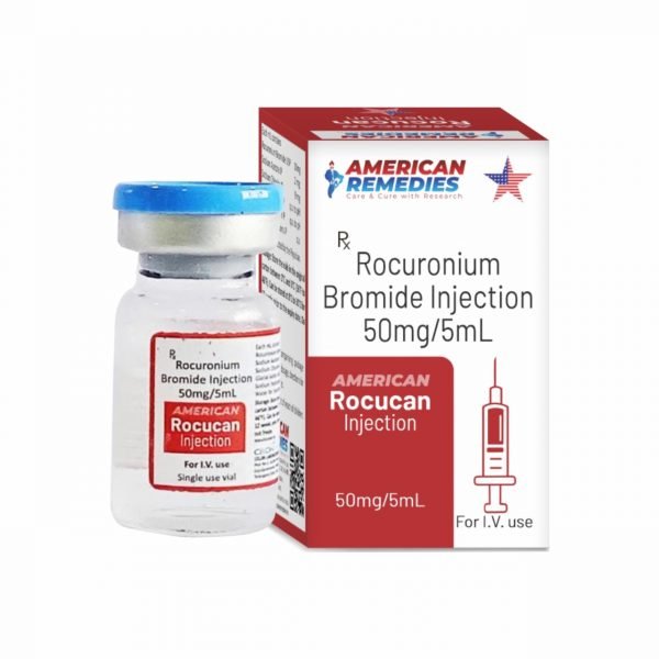 Rocucan Rocuronium Bromide Injection 50mg/5ml Bulk cargo Exports from india