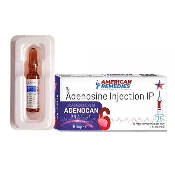 Adnecon Adenosine Injection 6Mg 2Ml Bulk Cargo Exporter India
