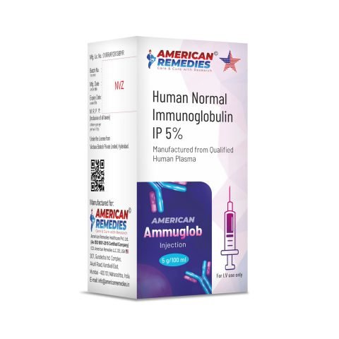 Ammuglob Human Normal Immunoglobulin Ip 5 %